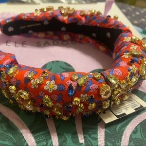 Lele Sadoughi x Liberty of London Strawberries and Cream Headband